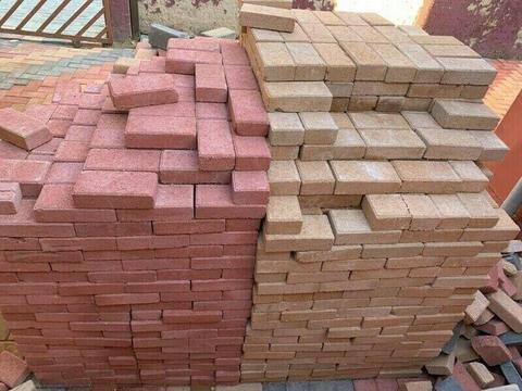 Leftover paving bricks at R2 per brick 