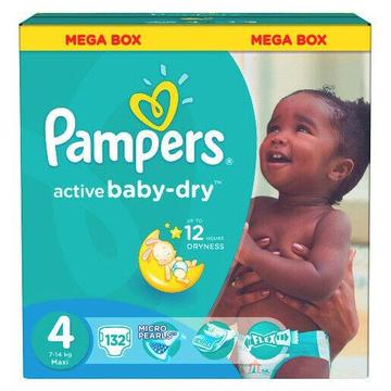 Pampers Active Baby Nappies 