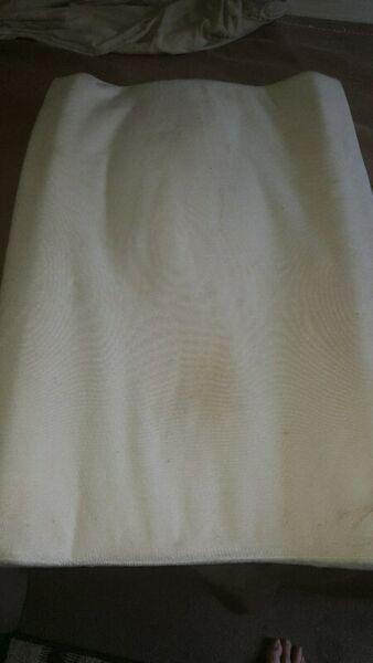 Baby changing mat with removable washable cover - good condition 