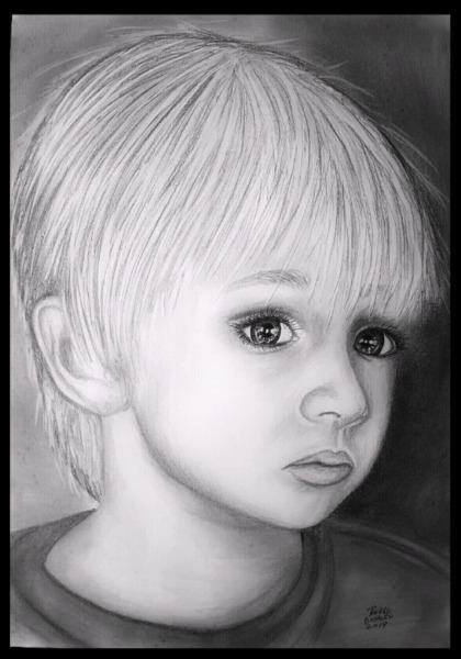 Portraits done in pencil from any photo. (graphite Pencil drawing) 