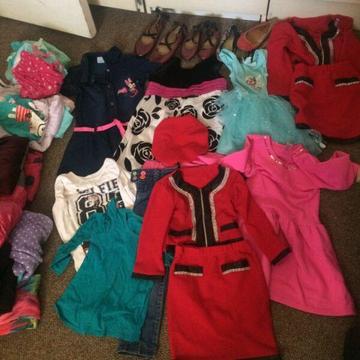 Beautiful girls clothing mostly winter age 4-5/5-6 R399 