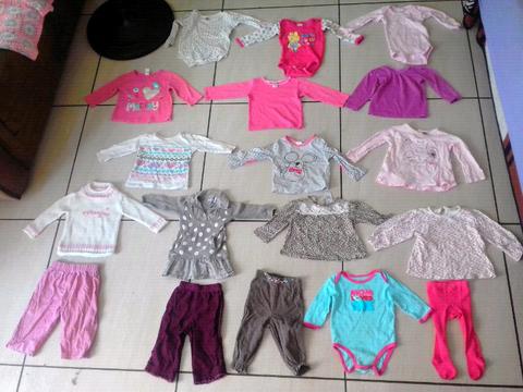 6-12 months baby girl winter clothes  