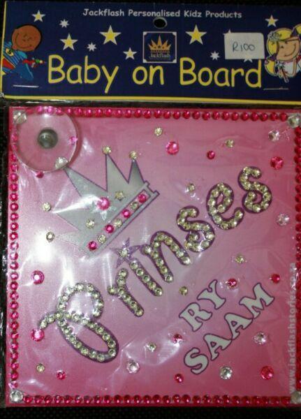 Jakeflash Baby on Board Sign Pinses Ry Samm 