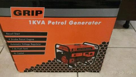 1 KVA Grip petrol generator 