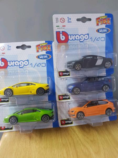 Burago model cars 