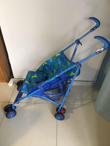 Mothercare Jive umbrella fold stroller, reclining  