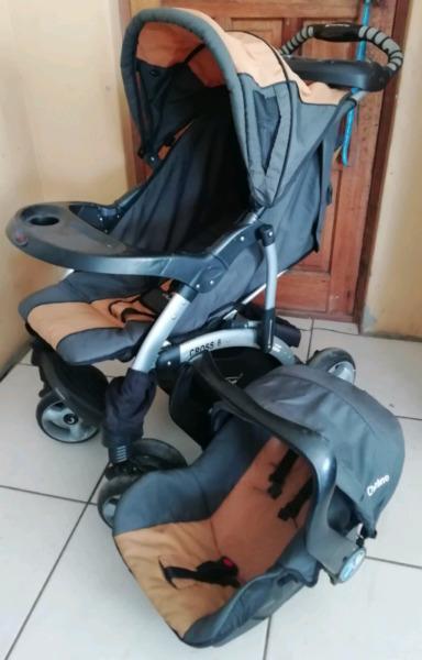 Chelino Cross 8 travel system for tough terrain 