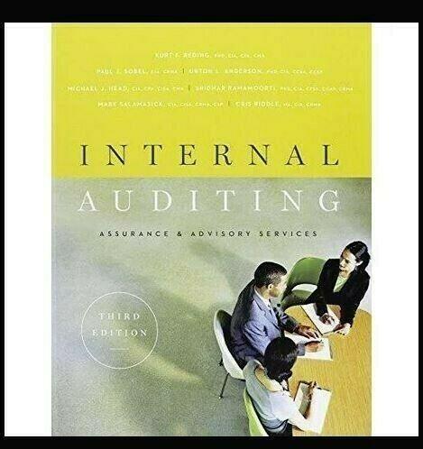 Internal Auditing: Assurance & Advisory Services 