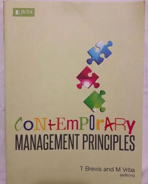 Contemporary Management Principles  