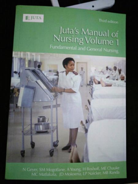 Manual of Nursing Volume 1 