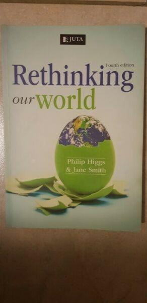 Rethinking our world 