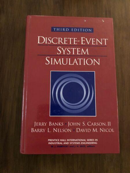 Discrete-Event System Simulation 3rd Edition Banks, Carson, Nelson & Nicol 