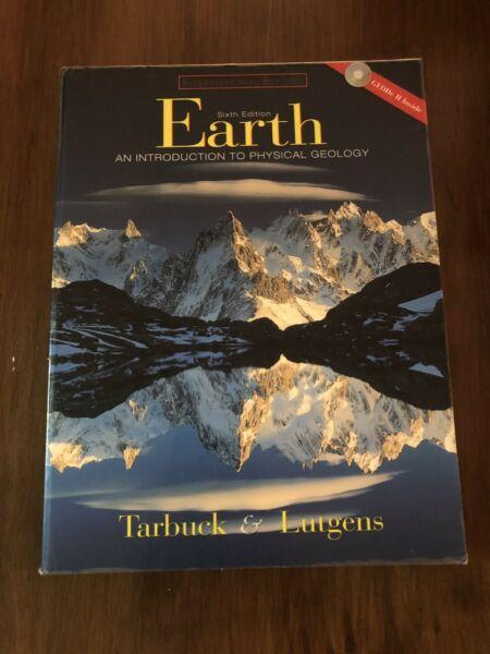 Earth An Introduction to Physical Geology 6th Edition Tarbuck & Lutgens  