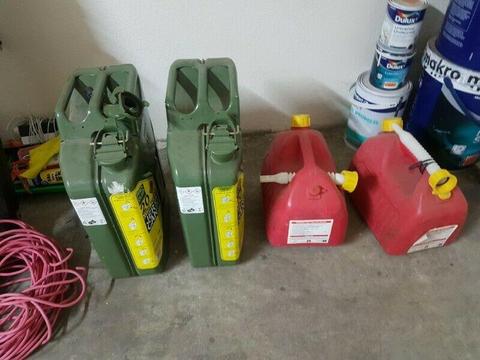 Jerry Cans and Fuel Containers 