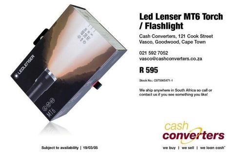 Led Lenser MT6 Torch / Flashlight 