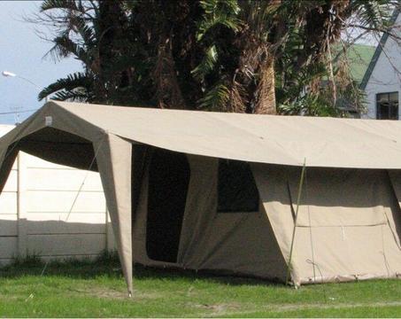 Canvas tent 