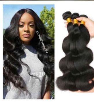 Crazy Sale On Brazilian, Peruvian, Malaysian Straight and Wavy (Incl:- closure, Wig Cap and Brush) 
