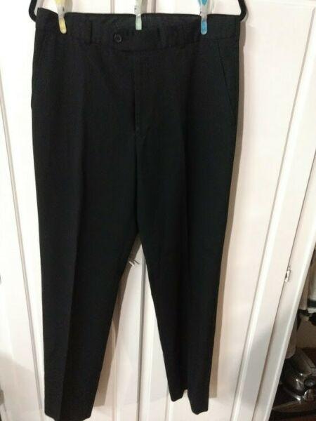 Man's black trousers 