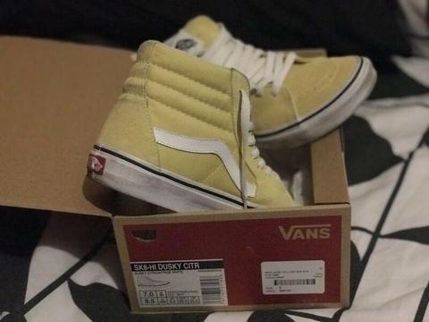 2nd hand Vans Sk8 Hi - Yellow 