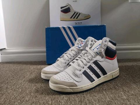 1972 Adidas Top 10 High OG Retro UK6 DS R800 