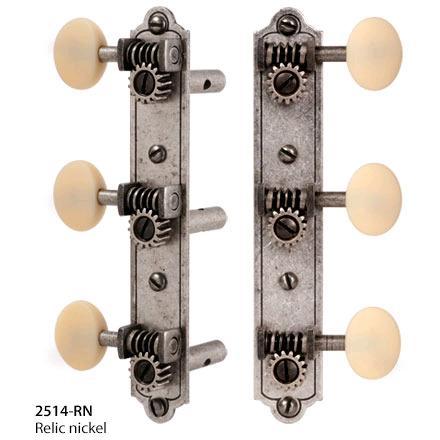 Acoustic Guitar Tuners Slotted Peghead 
