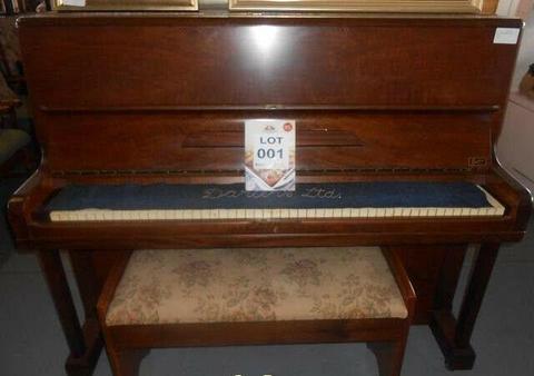 Vintage Welmar Upright Piano with stool - R 32,000 