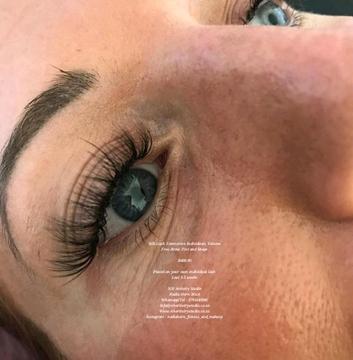 Silk Lash Extensions Individuals Volume NH Artistry Studio 