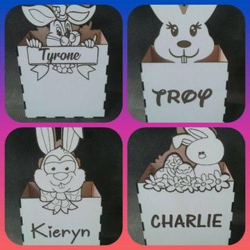 PERSONALISED Easter Bunny Boxes 