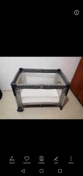 Co sleeper cot, baby chair, walking ring and rocker. 