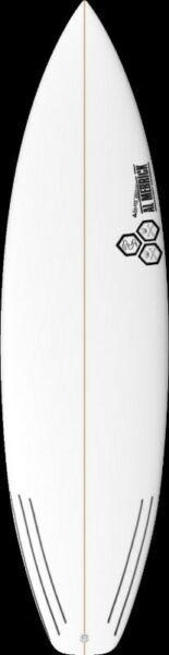 Al Merrick Surfboard 6.0 Black & White. New.. 