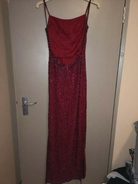 Beaded Bridesmaid Dress and Shawl(Size XS) 