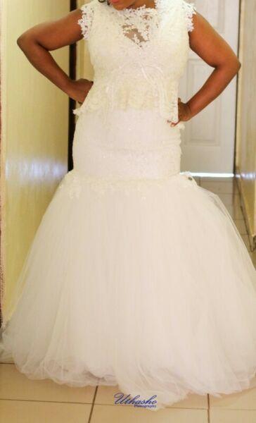 Wedding gown for sale 