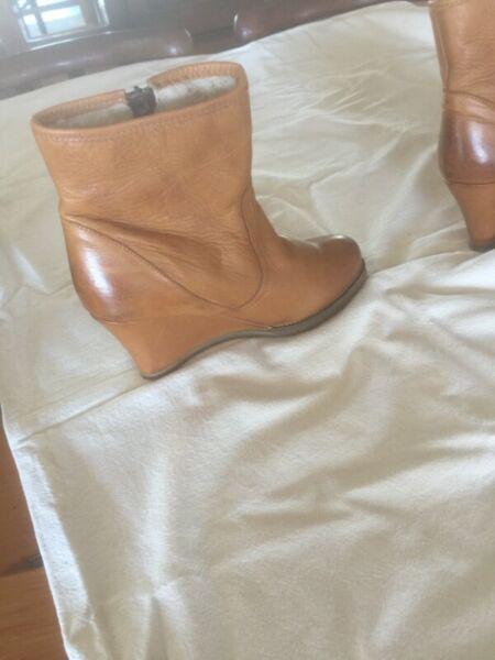Ankle boots wedges 