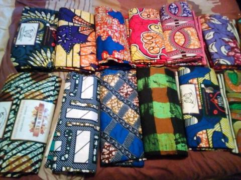 African Fabrics for sale (6yards)  