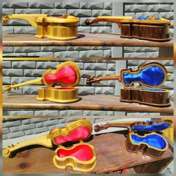 Handcrafted Heart Shaped Jewellery Box - From R100.00 ea 