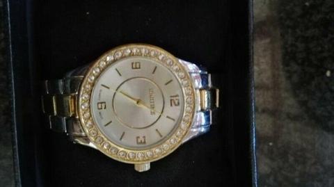 Ladies Silver and Gold watch 