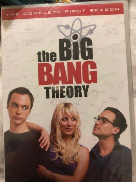 DVD seasons Big Bang Theory 12346 