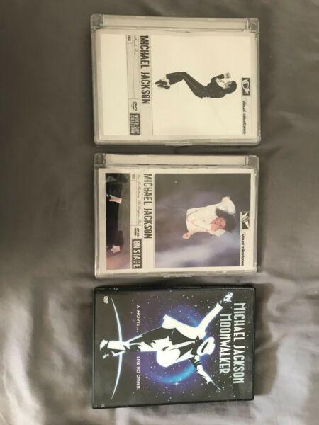 Michael Jackson dvds 