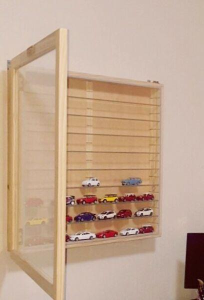 Scale Model cars “ Display Cabinet. Cabinets Custom Made - Dust proof! 