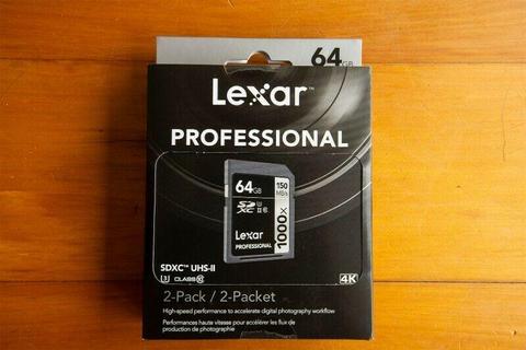 *Brand New Lexmark SD Cards 64GB* 