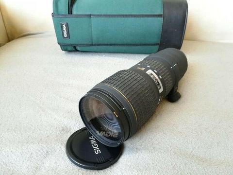 Sigma Zoom 100-300mm f4 HSM IF for Canon, B+W MRC Filter - New! 