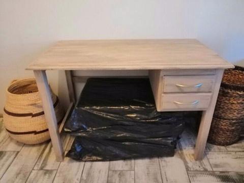 Solid wood desk 
