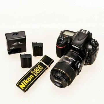 QUICK SALE - 36MP Nikon D800 Pro Camera with Pro Lens 