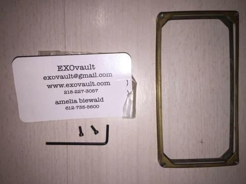 iPhone 5 ExoVault Brass Metal Case/Cover 