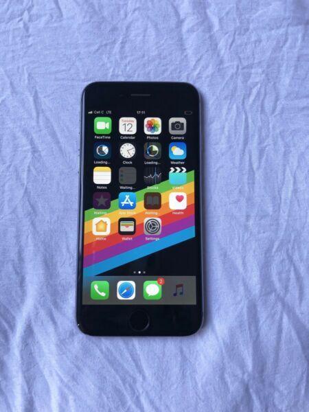 iPhone 6 64gb space grey only R3200 