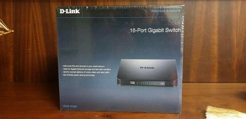 D-Link 16Port Gigabit switch 