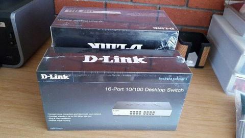D-Link desktop switch - Brand new 