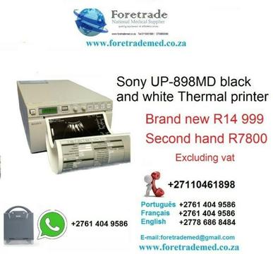 SONY UP 898 MD Black and white thermal printer for only R14999 contact patrick on 0110461898 