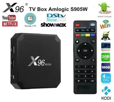 X96 mini Android 7.1 Smart TV Box Media Player,2gig RAM 16gig HDD ,DSTV NOW, SHOWMAX / NETFLIX 