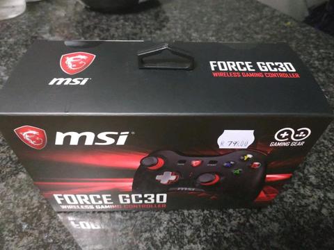 MSI FORCE GC30 PC controller - brand new sealed 